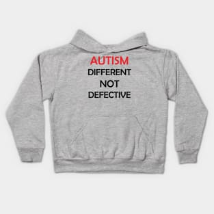 Different not Defective Kids Hoodie